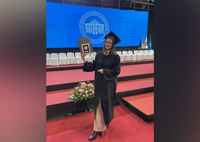 DEVLA PANJETA DOBITNICA SREBRNE ZNAČKE UNIVERZITETA U SARAJEVU