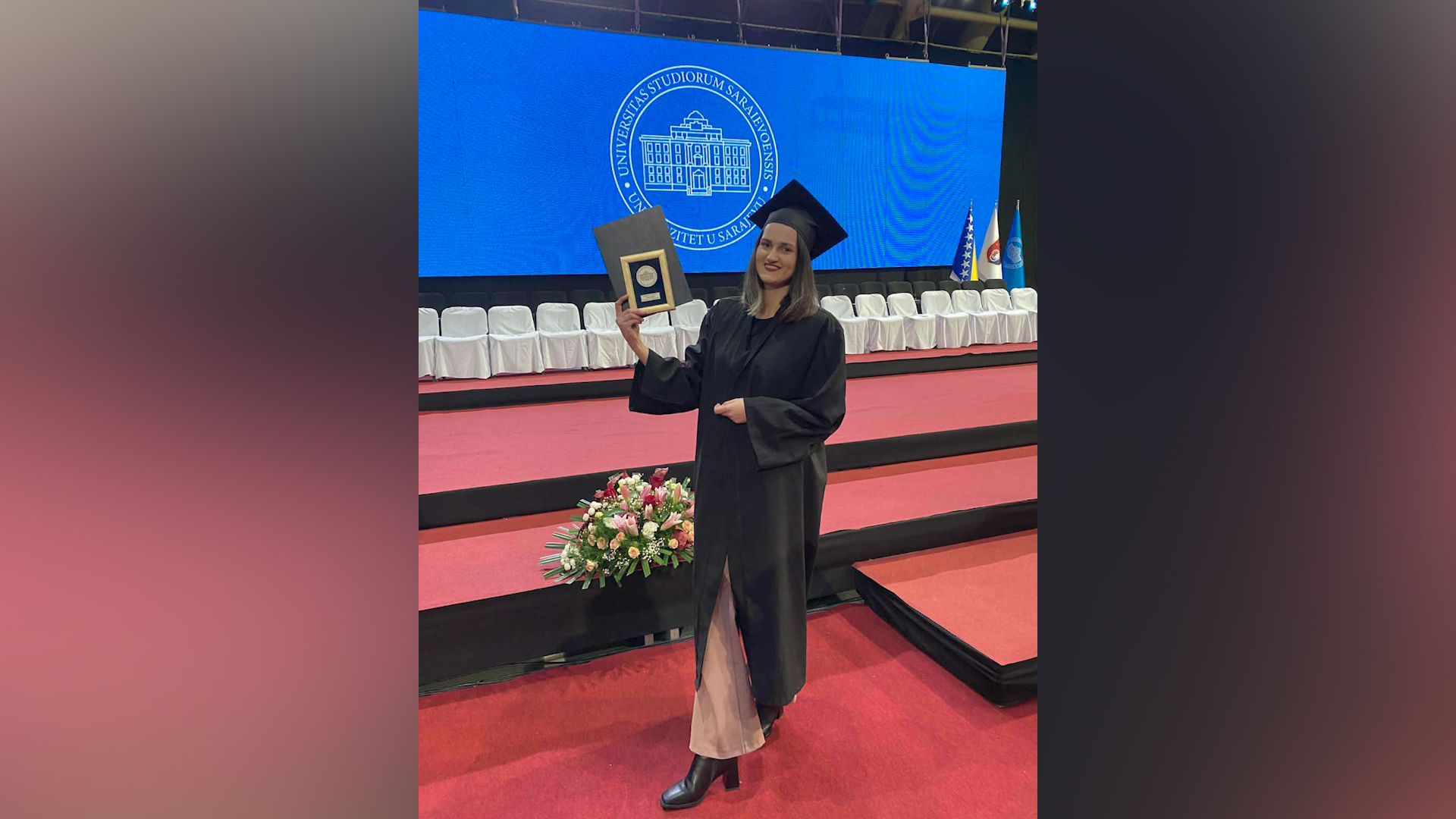 DEVLA PANJETA DOBITNICA SREBRNE ZNAČKE UNIVERZITETA U SARAJEVU