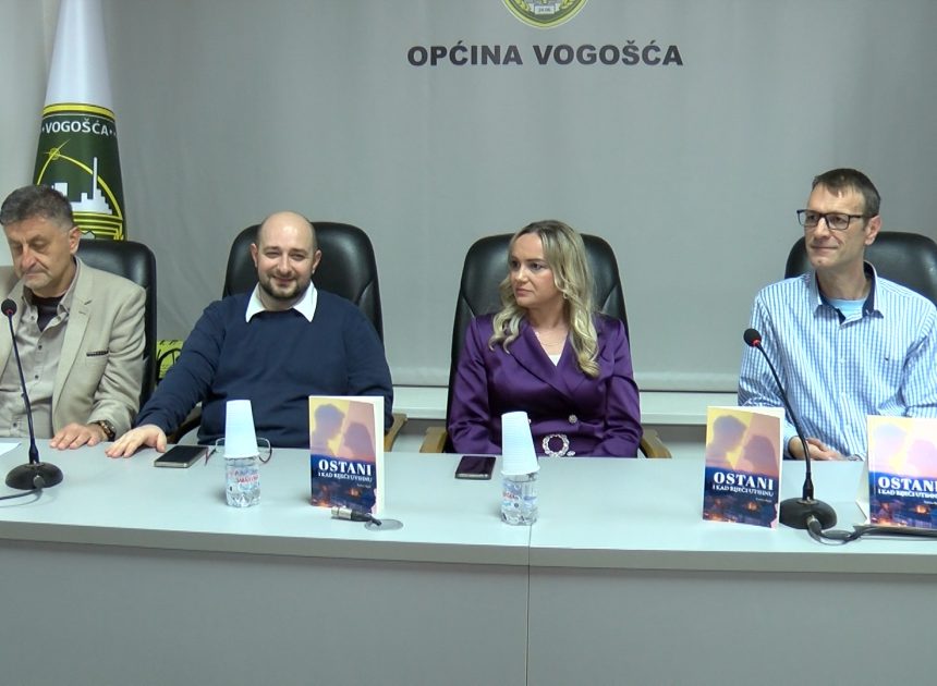 U VOGOŠĆI PROMOVISAN ROMAN FATIME IŠERIĆ POD NAZIVOM “OSTANI I KAD RIJEČI UTIHNU”