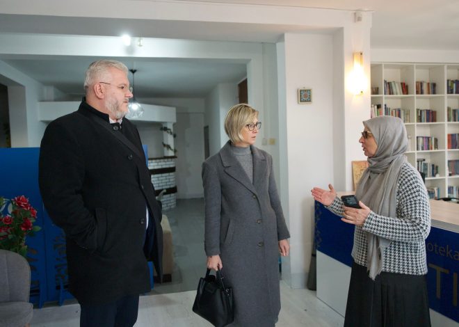 Načelnik Hasanović u posjeti Udruženju Kewser