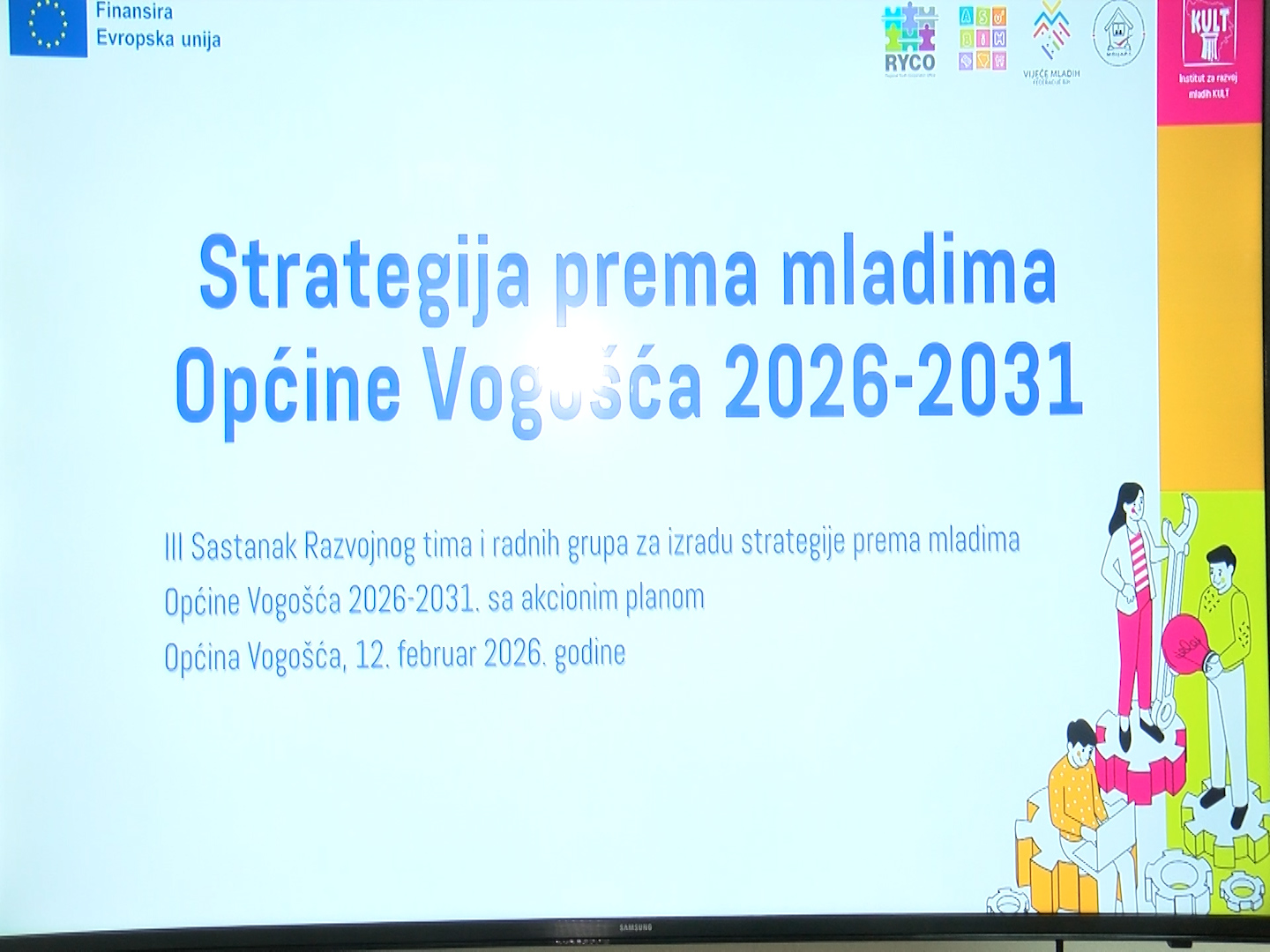 OPĆINA VOGOŠĆA JAČA ULOGU MLADIH: DANAS PREDSTAVLJENA STRATEGIJA PREMA MLADIMA