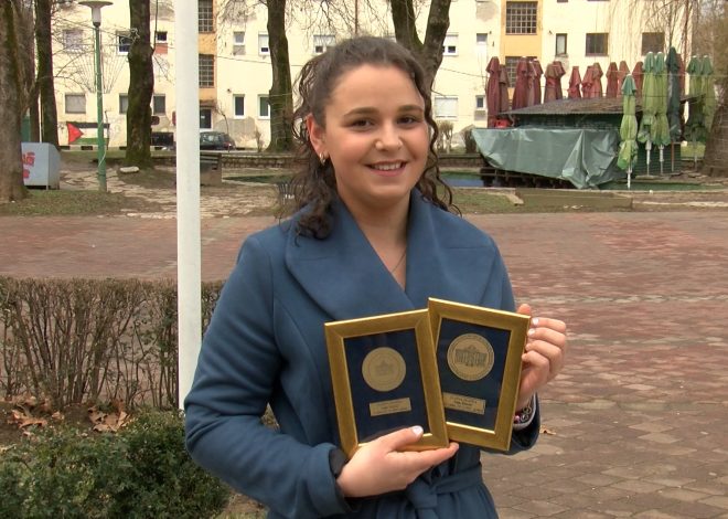 VOGOŠĆANKA NEJLA ŠEHOVIĆ DOBITNICA DVOSTRUKE ZLATNE ZNAČKE UNIVERZITETA U SARAJEVU