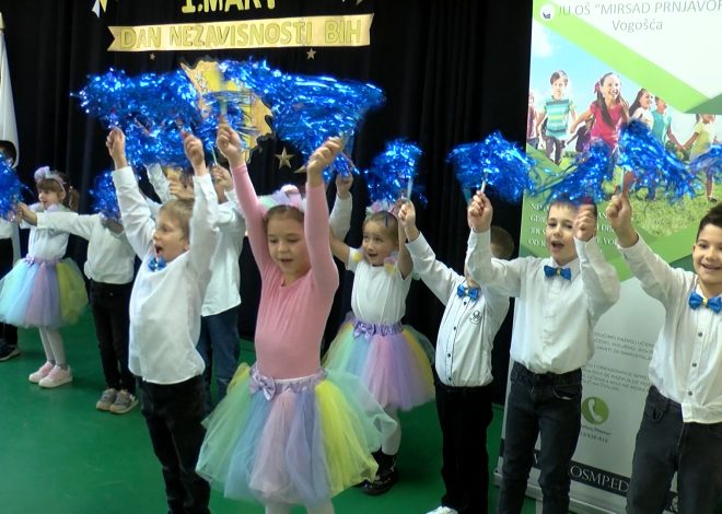 OŠ „MIRSAD PRNJAVORAC“: ODRŽANA PRIREDBA U POVODU DANA NEZAVISNOSTI BIH