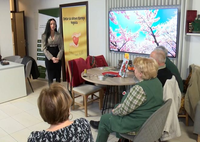 U CENTRU ZA ZDRAVO STARENJE VOGOŠĆA ODRŽANO PREDAVANJE O ZDRAVOJ ISHRANI TOKOM RAMAZANA