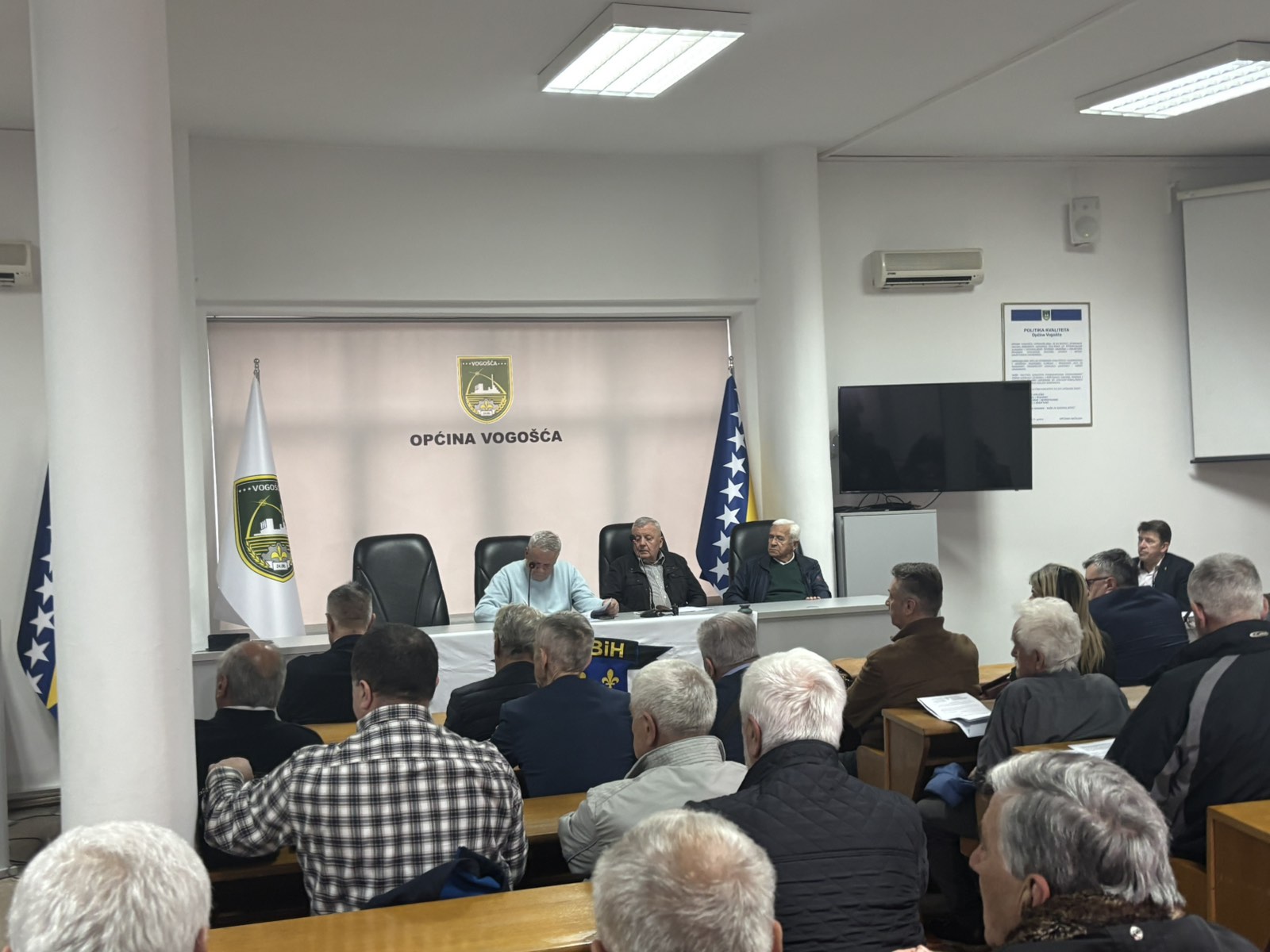ODRŽANA REDOVNA SKUPŠTINA PATRIOTSKE LIGE U VOGOŠĆI