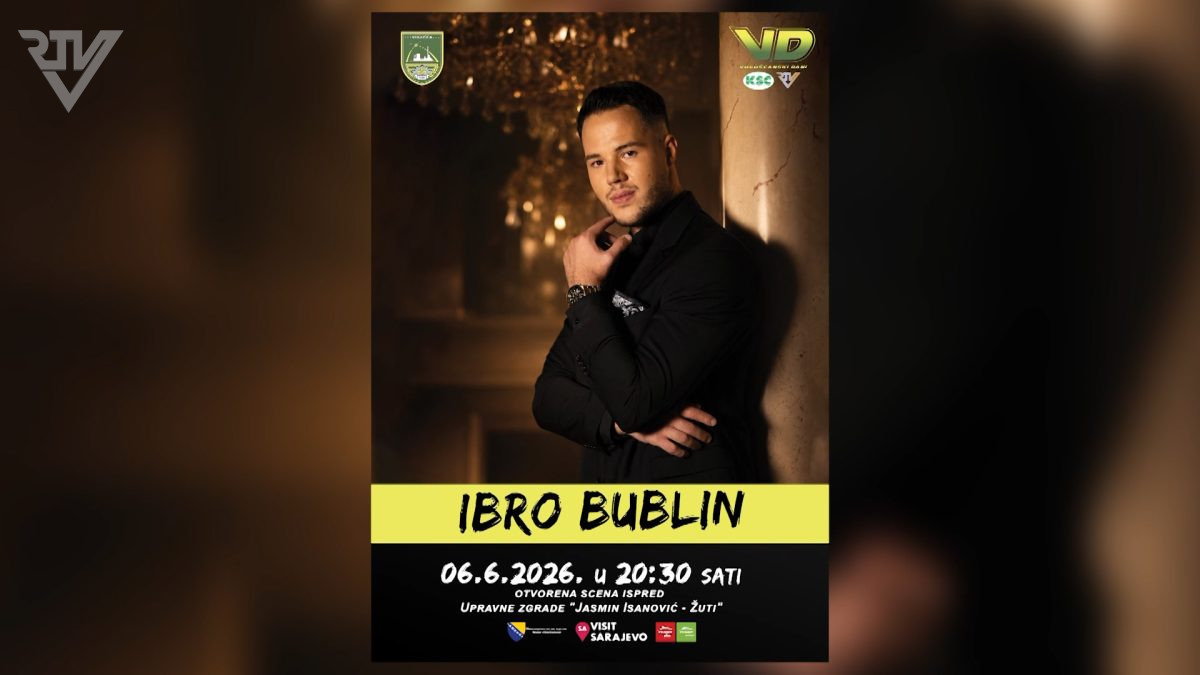 SUTRA U VOGOŠĆI KONCERT UZ JEDNOG OD NAJOMILJENIJIH IZVOĐAČA DOMAĆE MUZIČKE SCENE IBRU BUBLINA