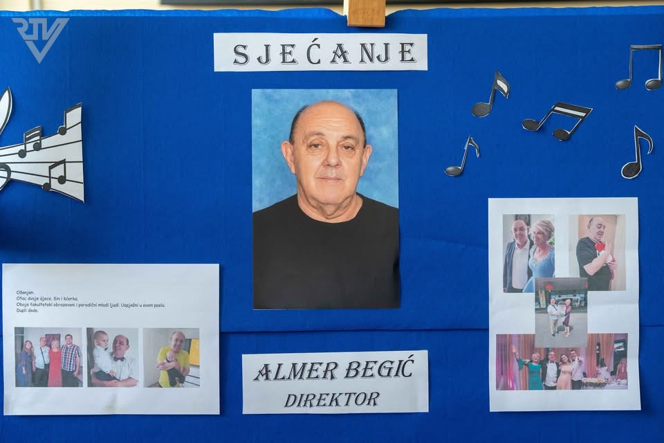 ODRŽANA KOMEMORACIJA POVODOM SMRTI DIREKTORA OŠ „ZAJKO DELIĆ“ ALMERA BEGIĆA