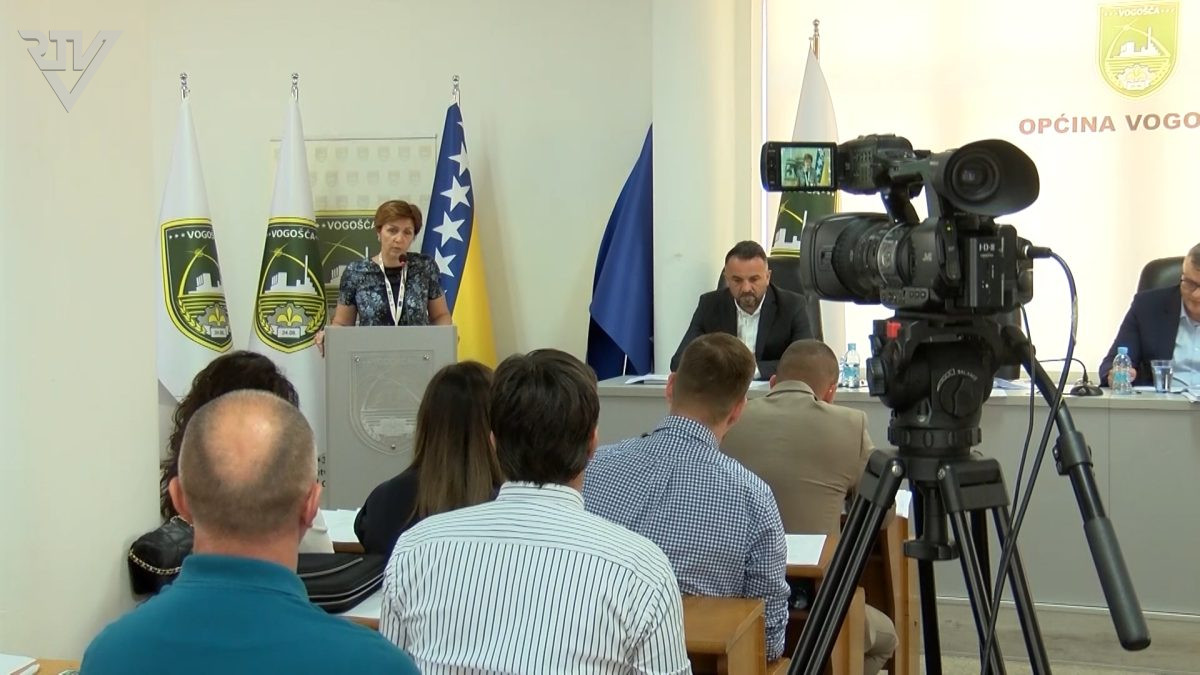 SUTRA 19. REDOVNA SJEDNICA OPĆINSKOG VIJEĆA VOGOŠĆA