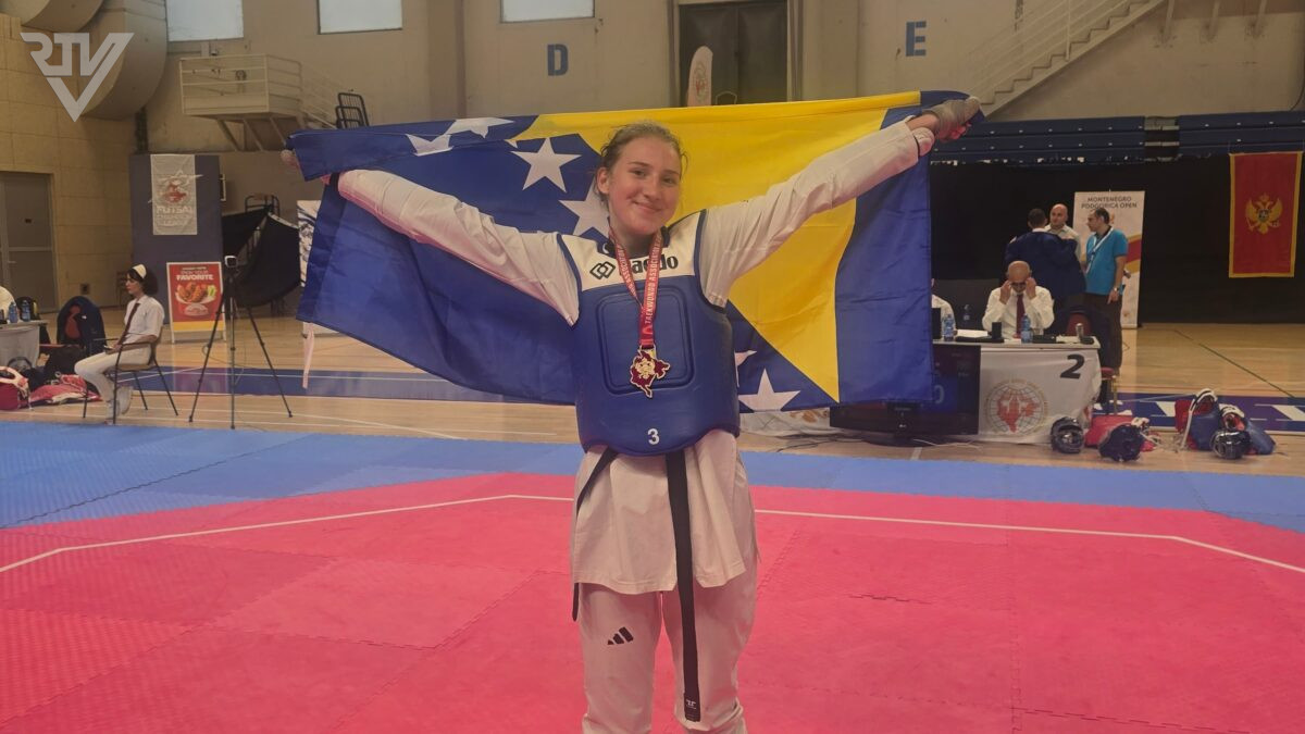 EMA MAHMUTOVIĆ OSVOJILA ZLATNU MEDALJU NA TURNIRU “MONTENEGRO OPEN 2026”